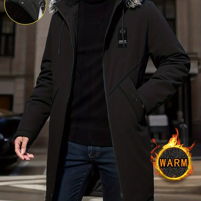 Gordon | Półdługa parka z kapturem