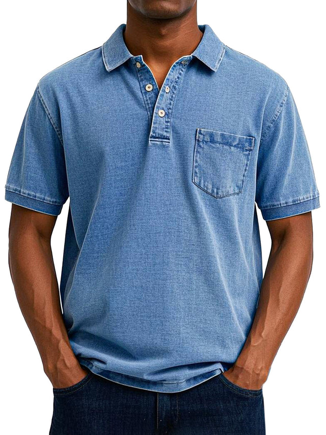 Cedric | Vintage Casual Polo Shirt