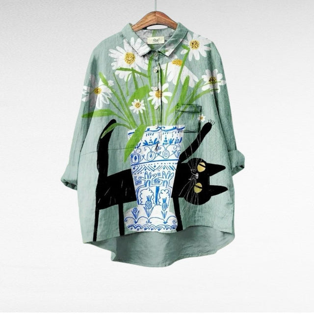 Celine | Bluzka w stylu vintage