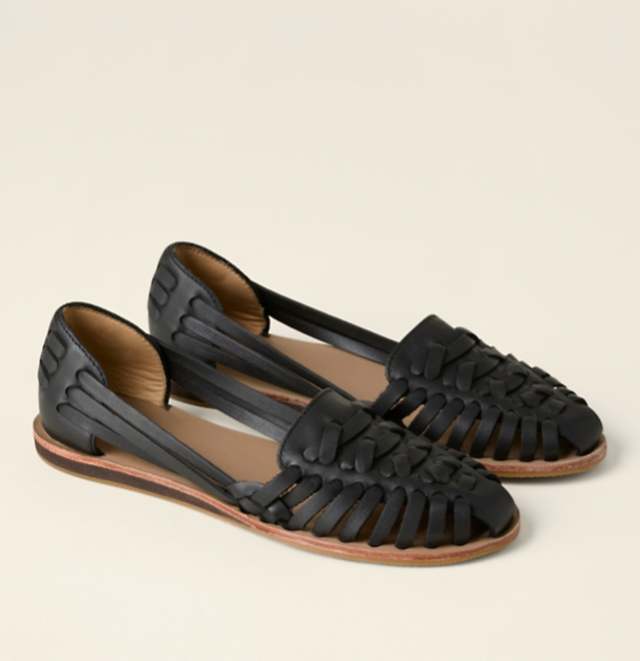 Talia | Woven Slip-On Sandals
