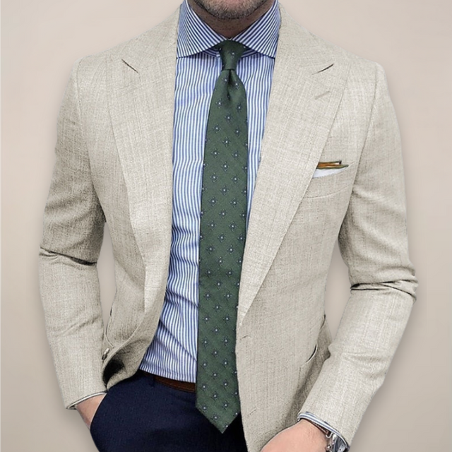Harrison | Klasyczna Marynarka Slim-Fit z Teksturą