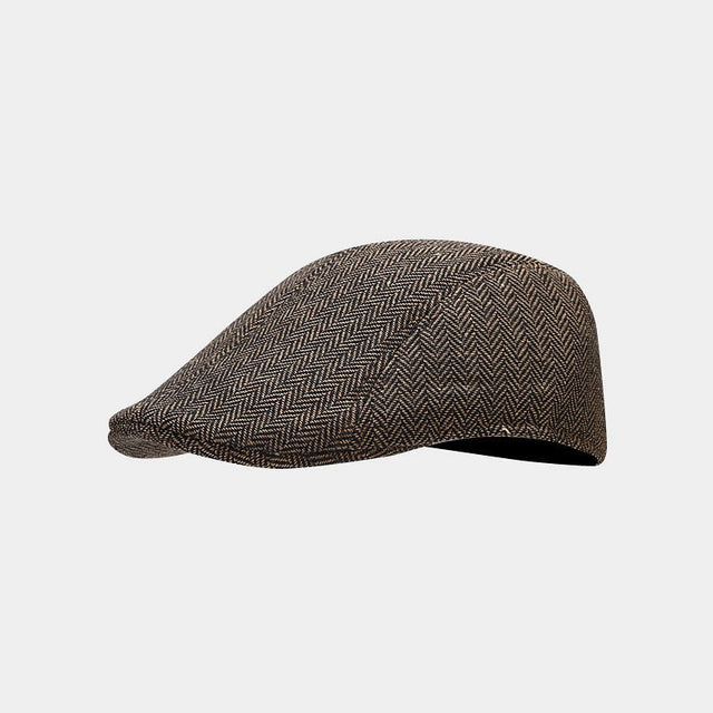 Mandy | Klasyczna Czapka Herringbone