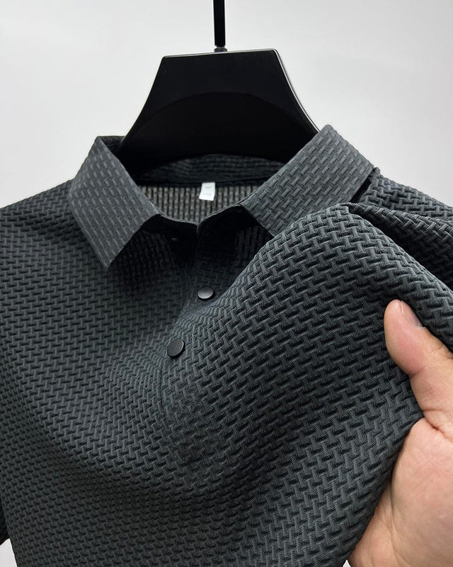 Hadrian | Stylowa koszula polo na guziki