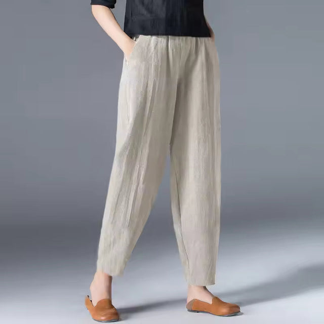 Marianne | Luźne Spodnie Tapered