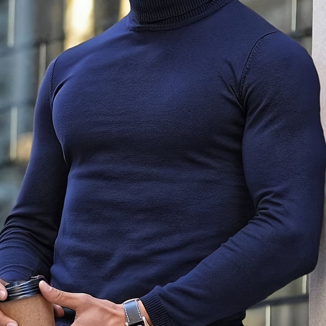 Duncan | Elegancki Sweter z Golfem