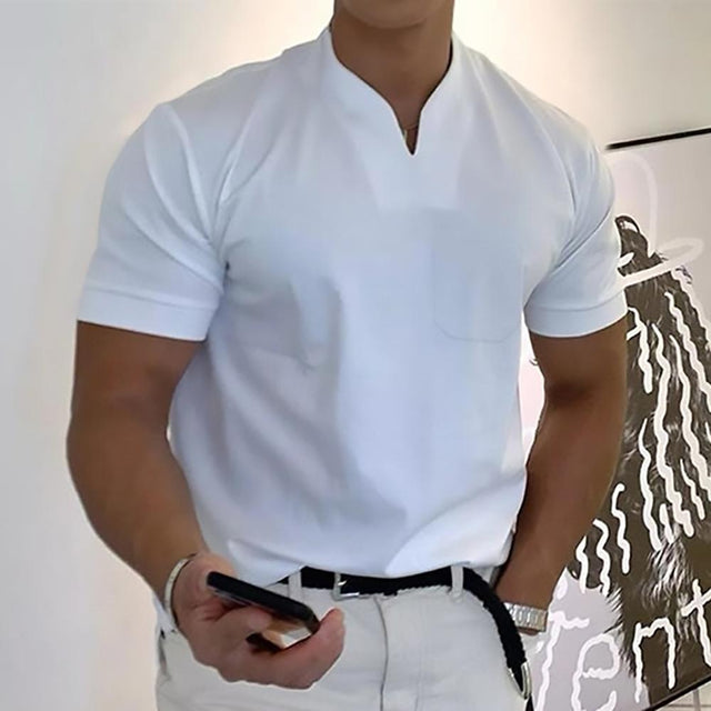 Lionel | Koszulka polo z kołnierzykiem casual