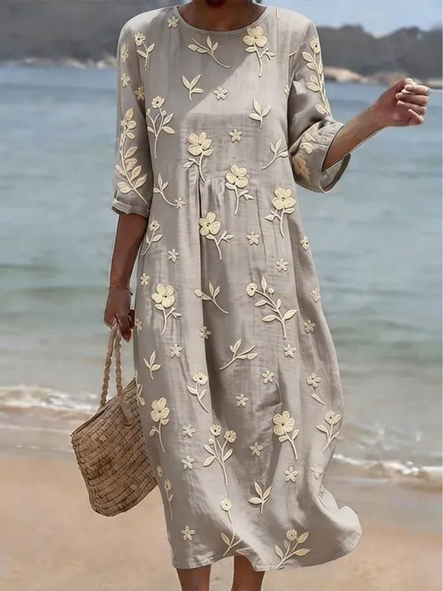 Simone | Elegancka Sukienka z Falbankami
