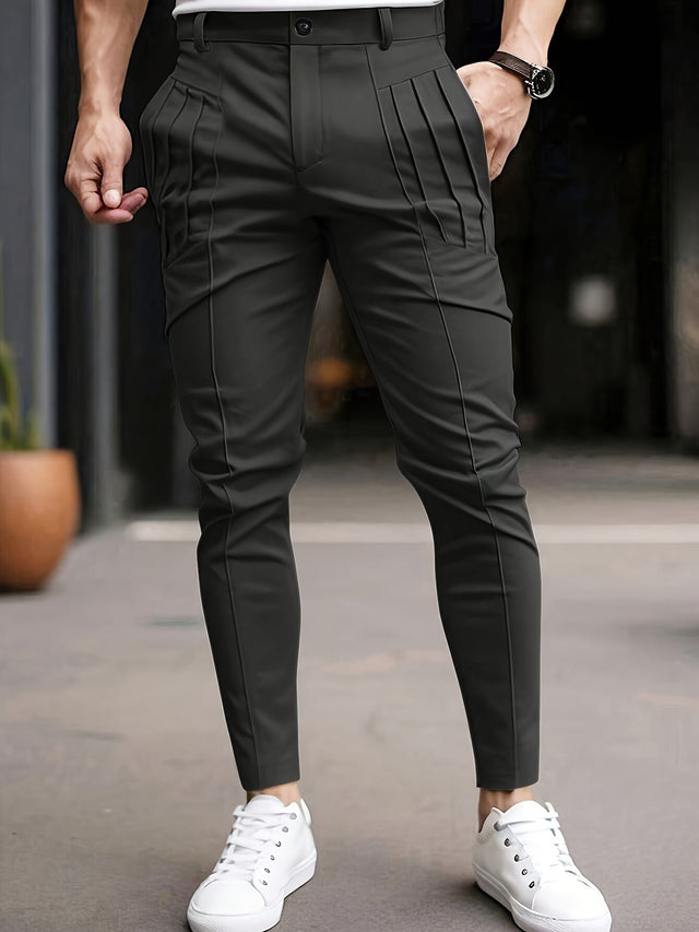 Bennet | Dopasowane Spodnie Slim-Fit