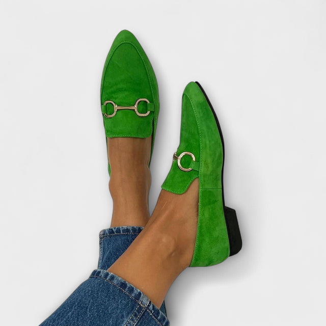 Kaia | Mokasyny Slip-On z Wydłużonym Nosem