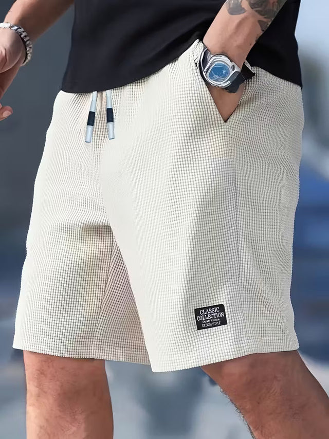 Harrison | Casual Teksturowane Szorty Koronkowe