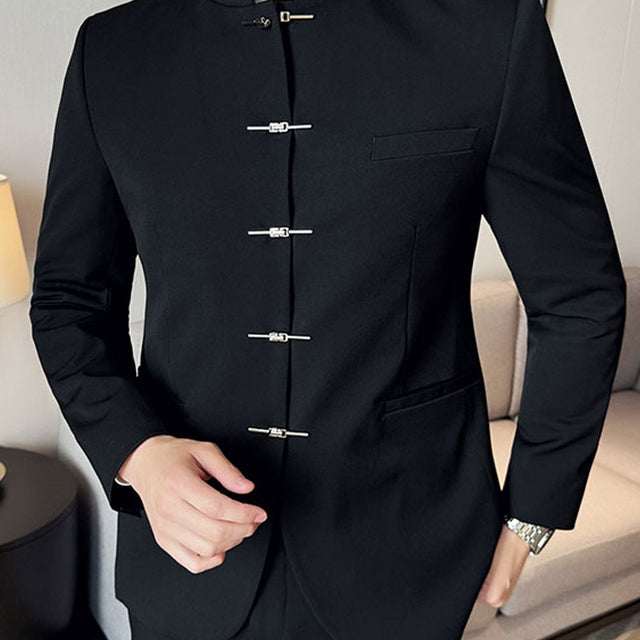Reid | Elegancka marynarka z stójką