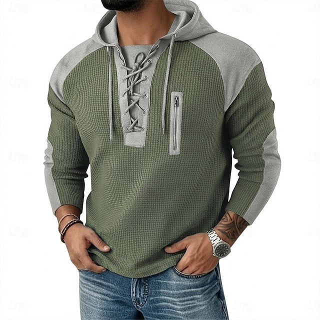 Rory | Dzianinowa Bluza z Kapturem