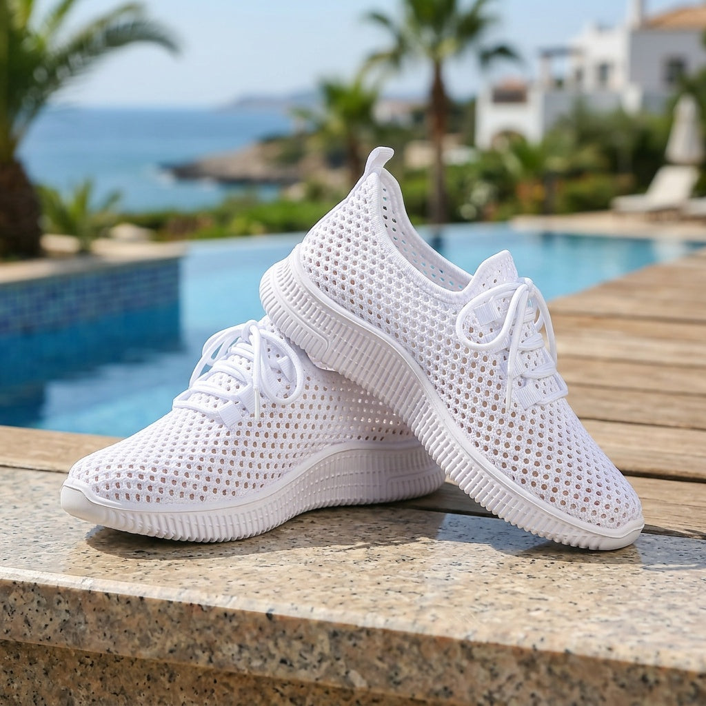 Vanessa | Oddychające Woven Sneakers