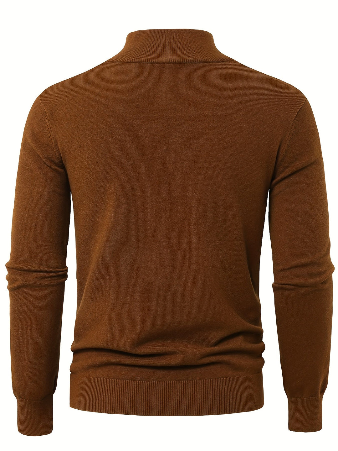 Tobias | Elegancki Sweter z Wysokim Kołnierzem