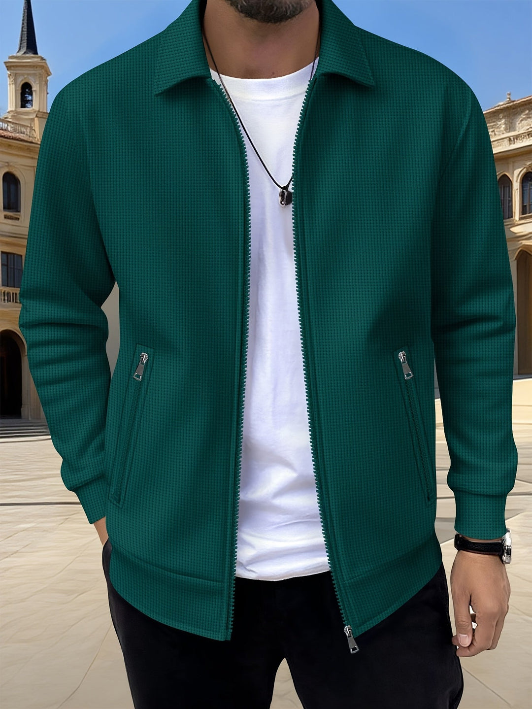 Gerard | Elegancka Kurtka Teksturowana