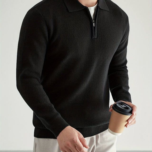 Douglas | Sweter Polo z Zamek 1/4