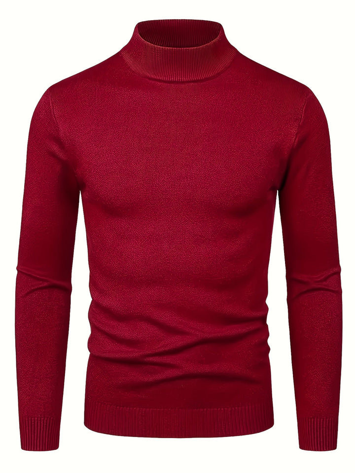 Reuben | Elegancki Sweter z Wyższym Kołnierzem