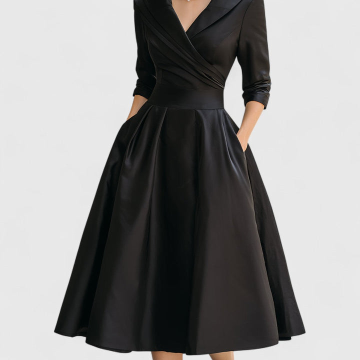 Millie | Elegancka Sukienka Midi o Graceful Silhouette