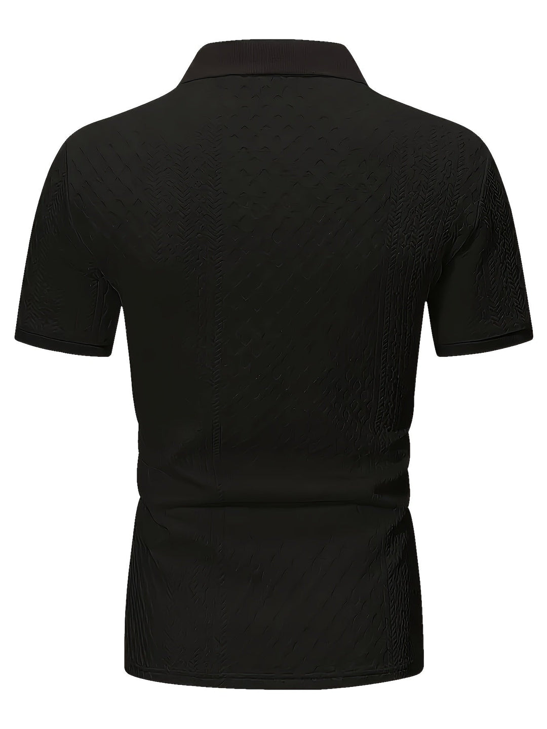 Harrington | Teksturowana koszulka polo do biura