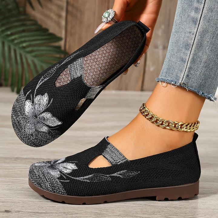 Linnea | Stylowe Kwiatowe Retro Sandały