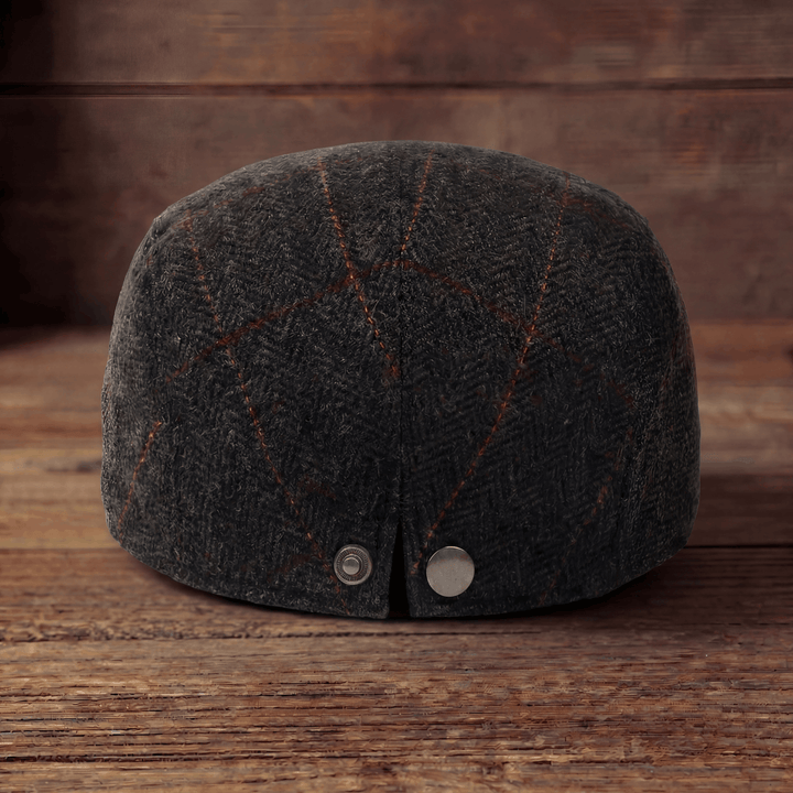 Edward | Dziedzictwo Kapelusz Flat Cap w Paski