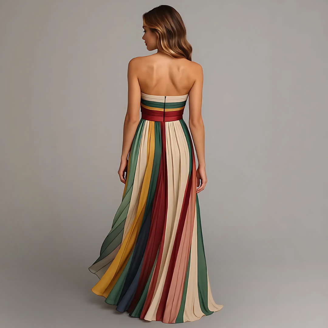 Melissa | Sukienka Maxi w Luźnym Fasonie