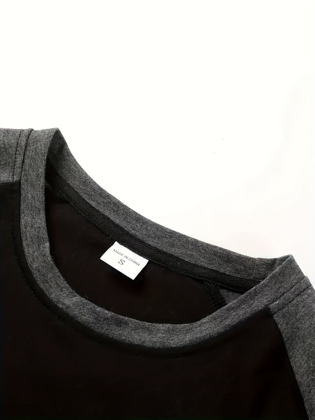 Roman | Dwukolorowa koszulka z długim rękawem typu raglan