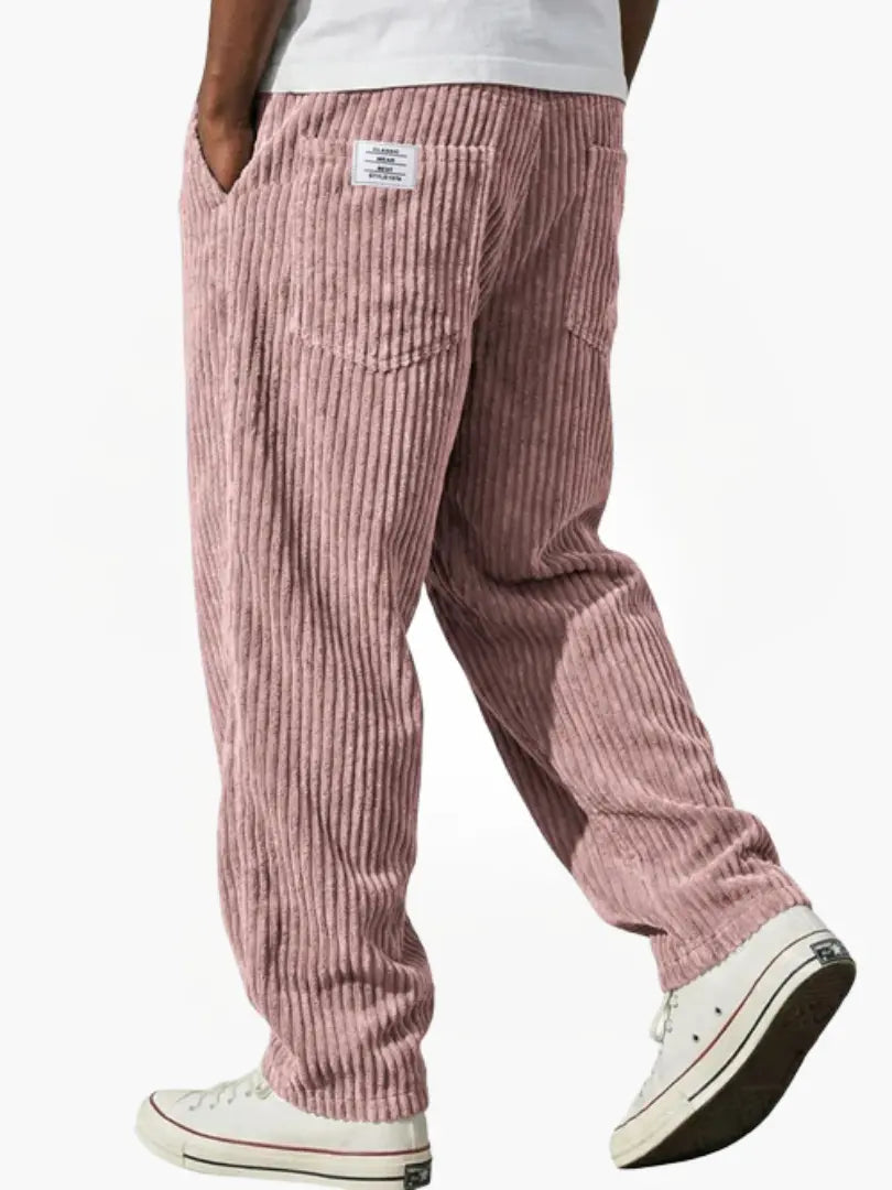 Baxter | Spodnie z Waleńskiego Weluru w Stylu Vintage
