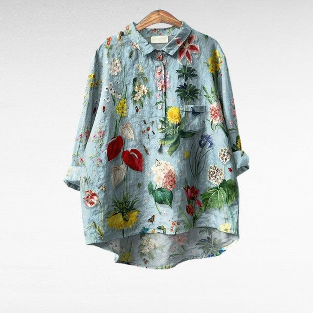 Inara | Elegancka Vintage Letnia Bluzka