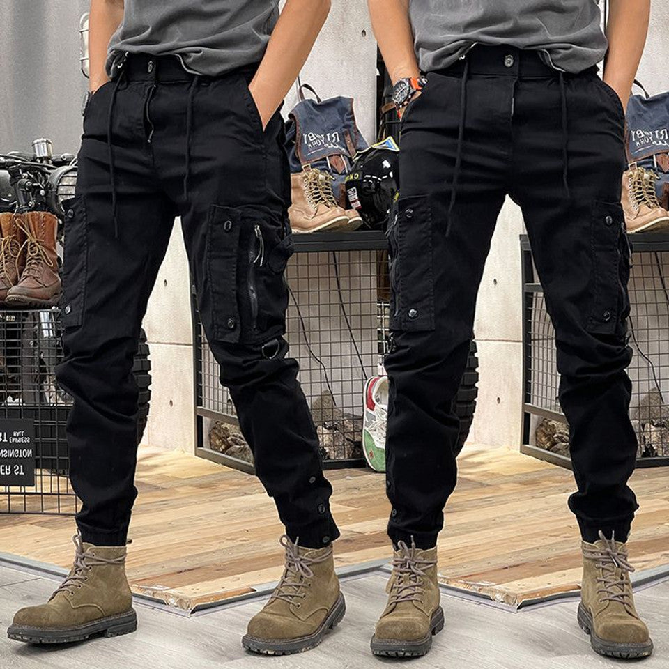 Wilfred | Premium Spodnie Cargo z Wieloma Kieszeniami