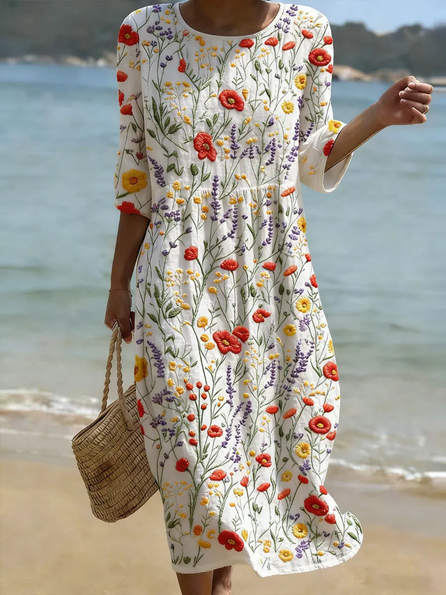 Christina | Kwiatowa Sukienka Maxi