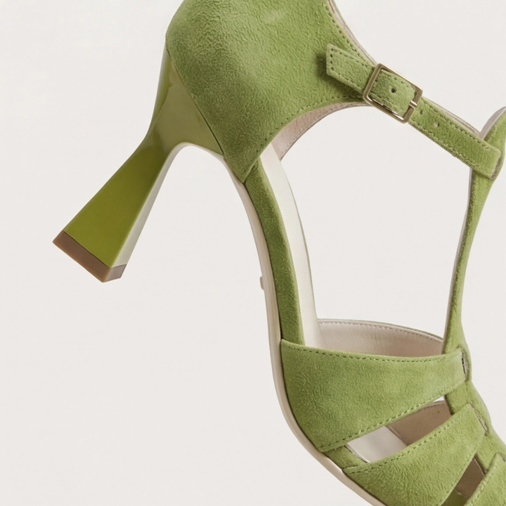 Ella | Stylowe Vintage Szpilki na Pasek