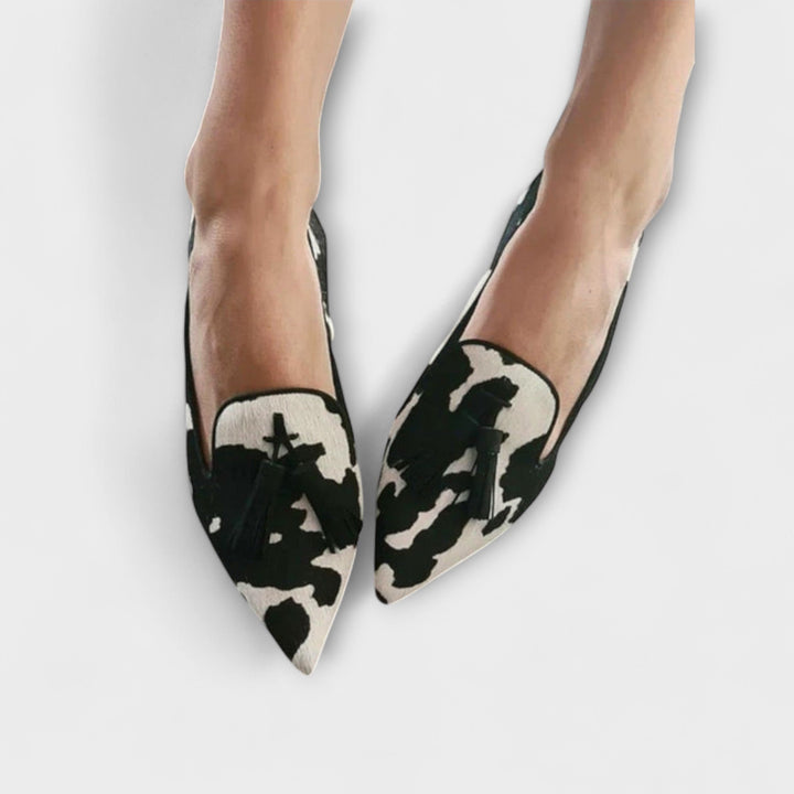 Julia | Eleganckie Mokasyny Slip-On z Frędzlami