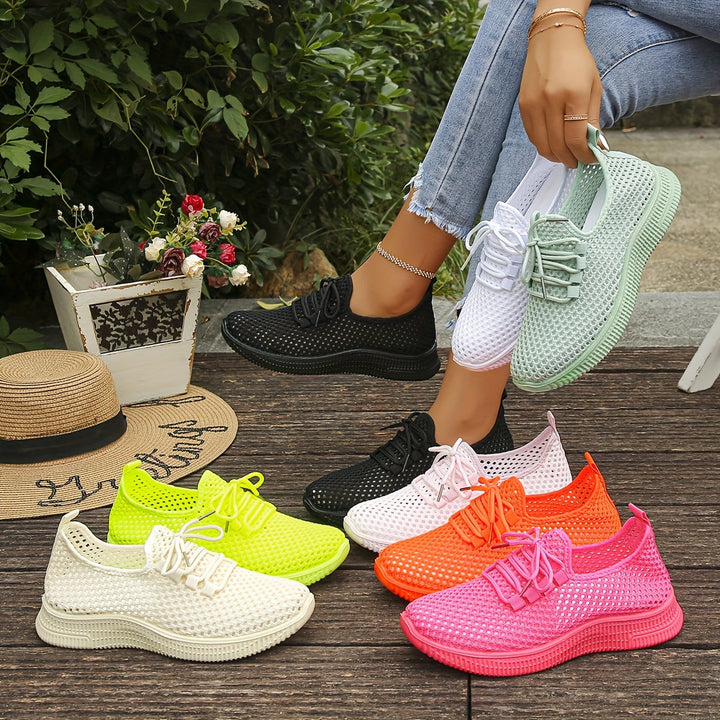 Vanessa | Oddychające Woven Sneakers