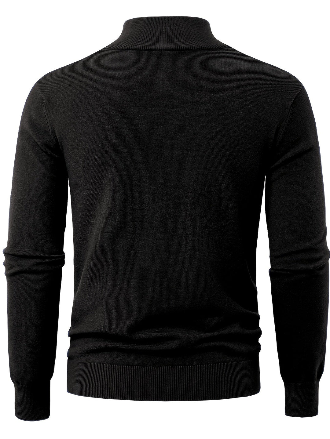 Tobias | Elegancki Sweter z Wysokim Kołnierzem