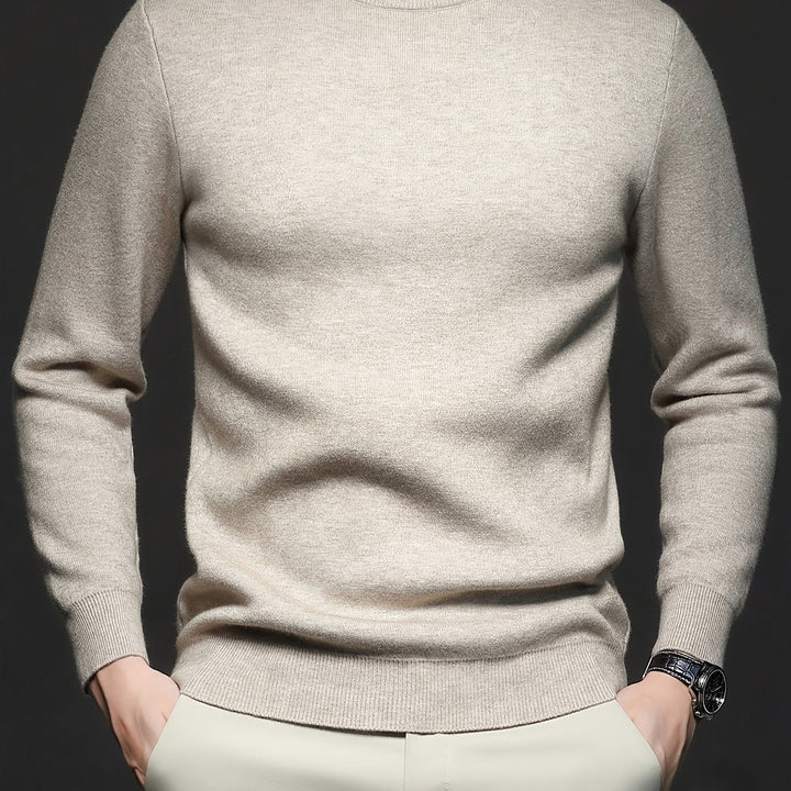 Reuben | Elegancki Sweter z Wyższym Kołnierzem