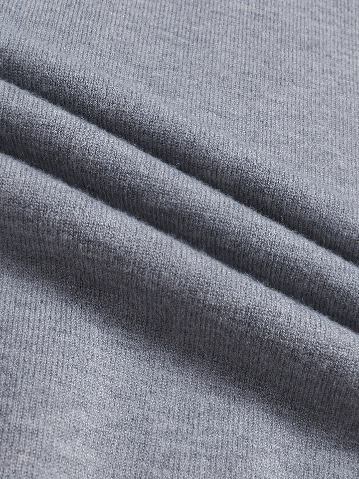 Tobias | Elegancki Sweter z Wysokim Kołnierzem