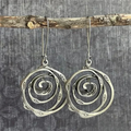 Wren | Spiralne Kolczyki Statement Drop