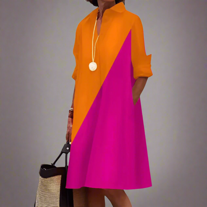 SANDRINE | WYGODNA I ELEGANCKA SUKIENKA POLO