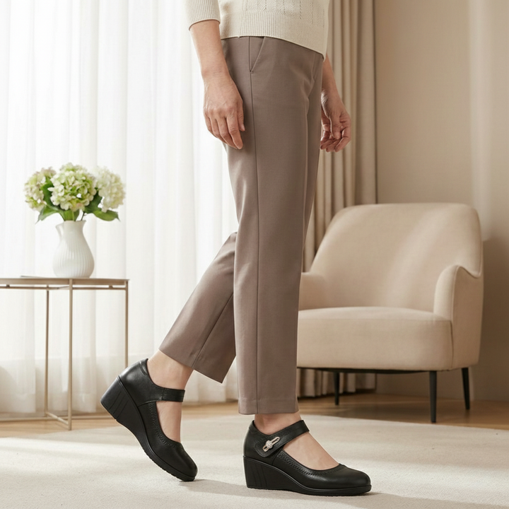 Eleanor | Eleganckie Buty Komfortowe na Średnim Obcasie