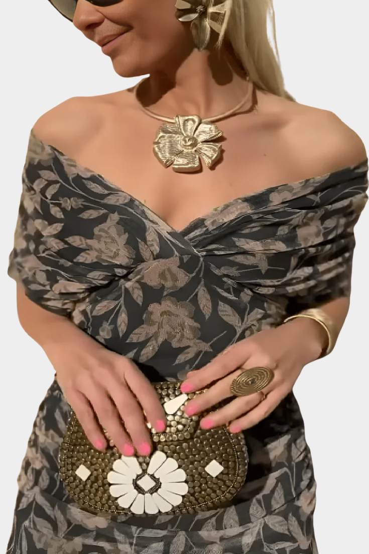 Lucasta | Elegancka Sukienka Bez Ramiączek