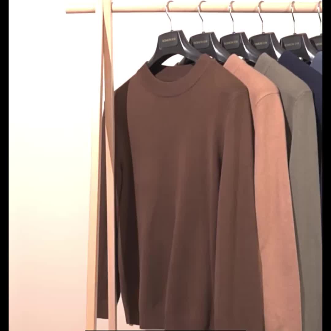 Reuben | Elegancki Sweter z Wyższym Kołnierzem