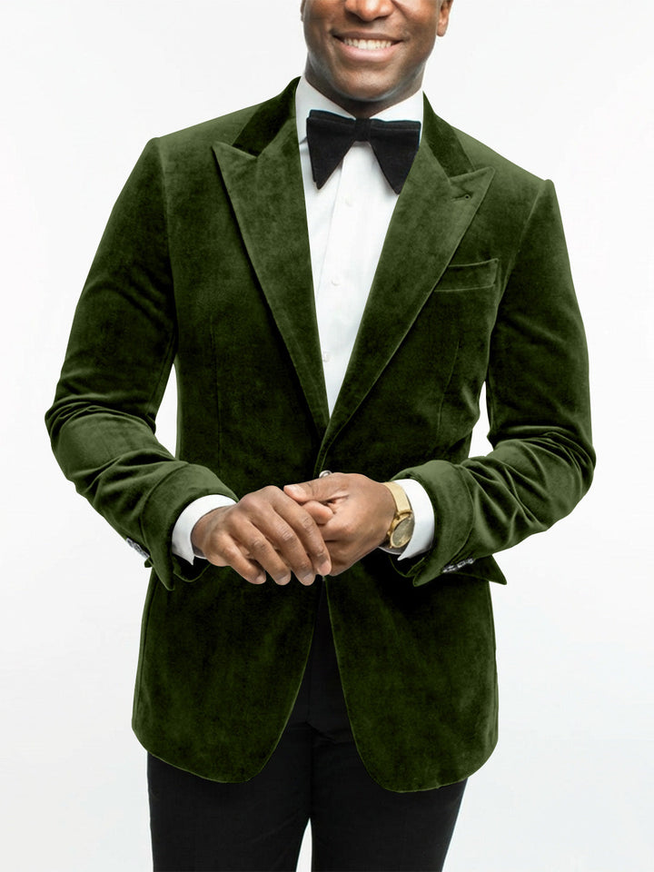 Harley | Stylowa, dopasowana marynarka z weluru
