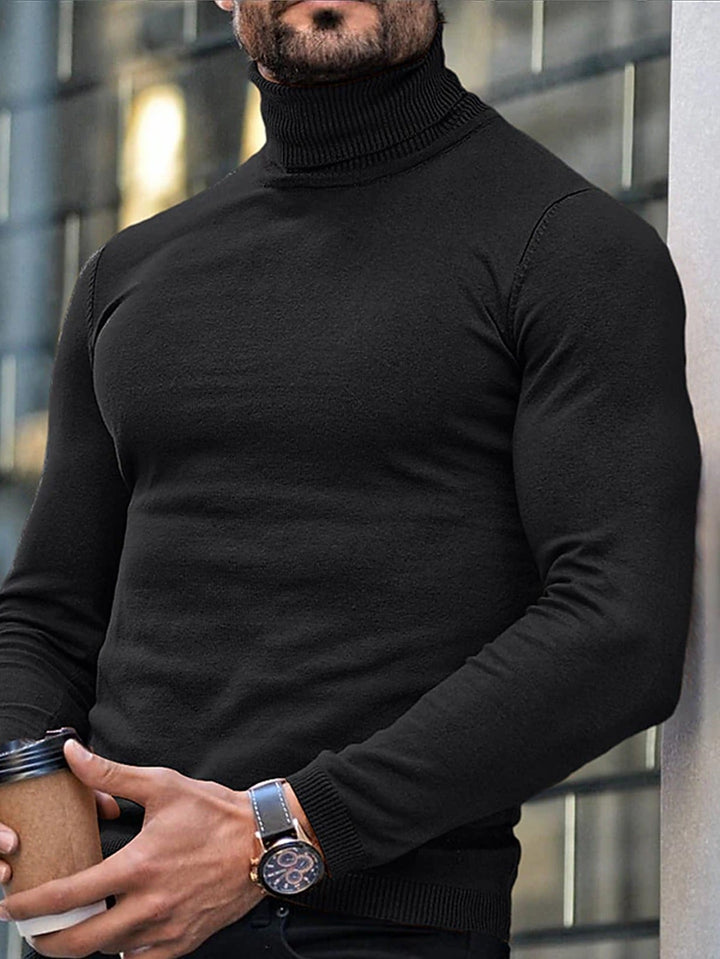 Duncan | Elegancki Sweter z Golfem