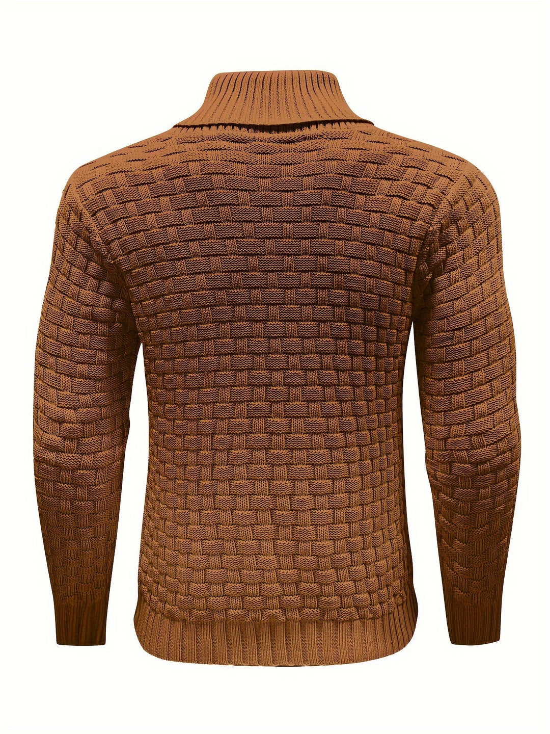 Barrett | Teksturowany sweter z kołnierzem szalowym