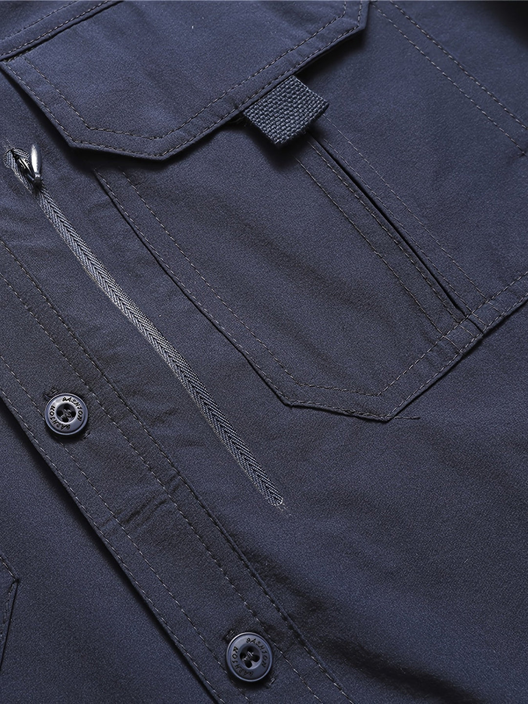 Hollis | Utility Long-Sleeve Cargo Shirt