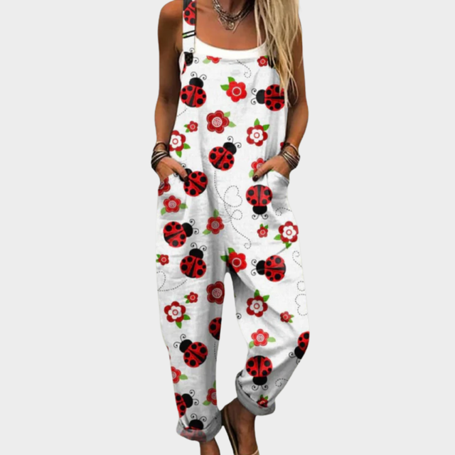 Beatriz | Casualny Kombinezon z Naszywkami