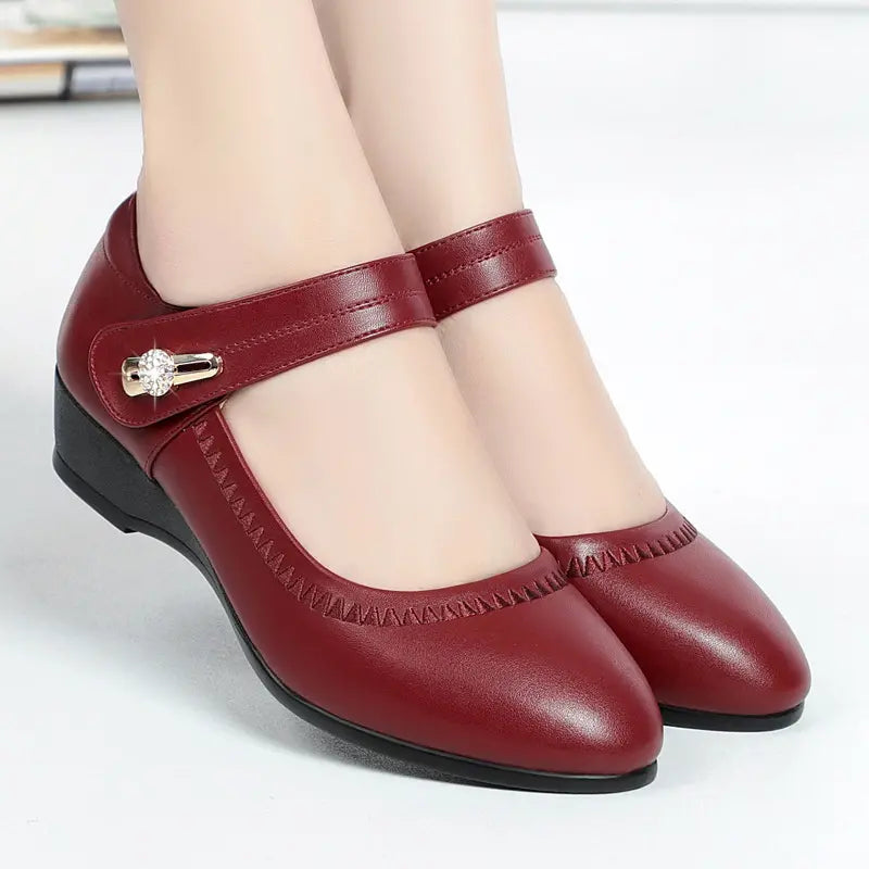 Eleanor | Eleganckie Buty Komfortowe na Średnim Obcasie