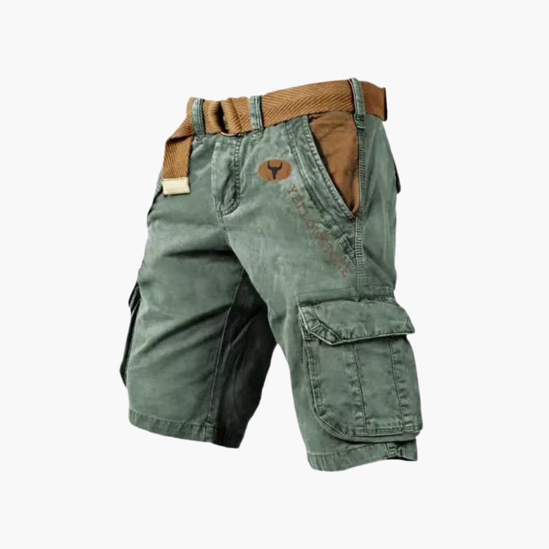 Callum | Szorty cargo z 6 kieszeniami