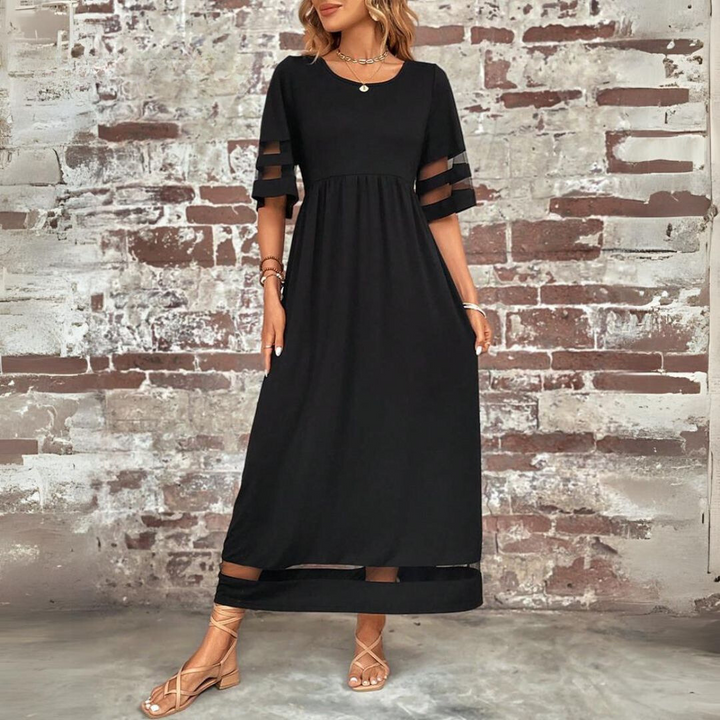 Seraphina | Elegancka, zwiewna sukienka maxi